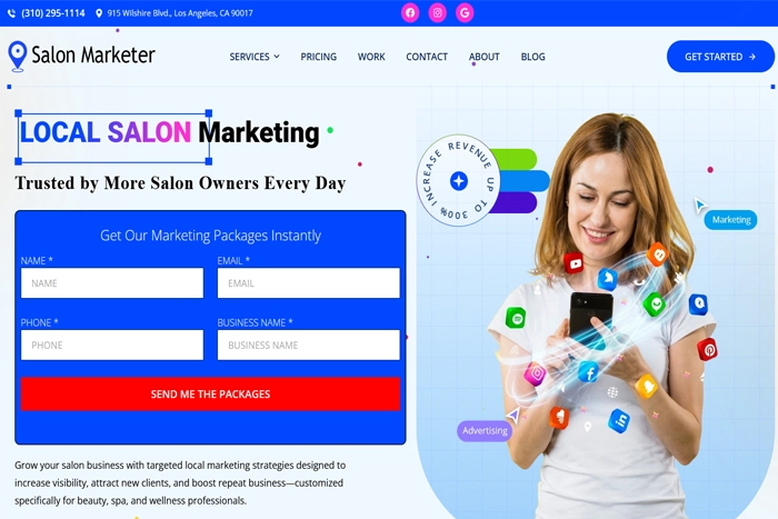 Salon Marketer Los Angeles Your Local Marketing Partner